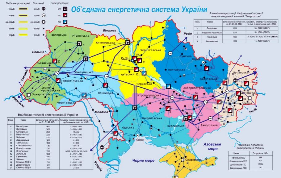 Master Plan for the South Ukraine Regional Transmission Network Development including Solar and Wind Power Integration